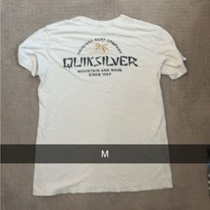 White Quicksilver T-Shirt
